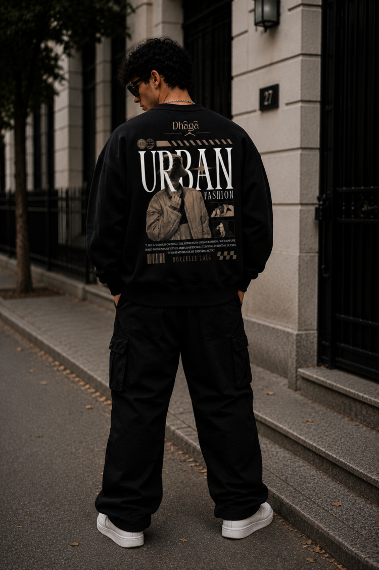 Dhaga Urban Fashion Premium Sweatshirt | Dhaga Indian Streetwear