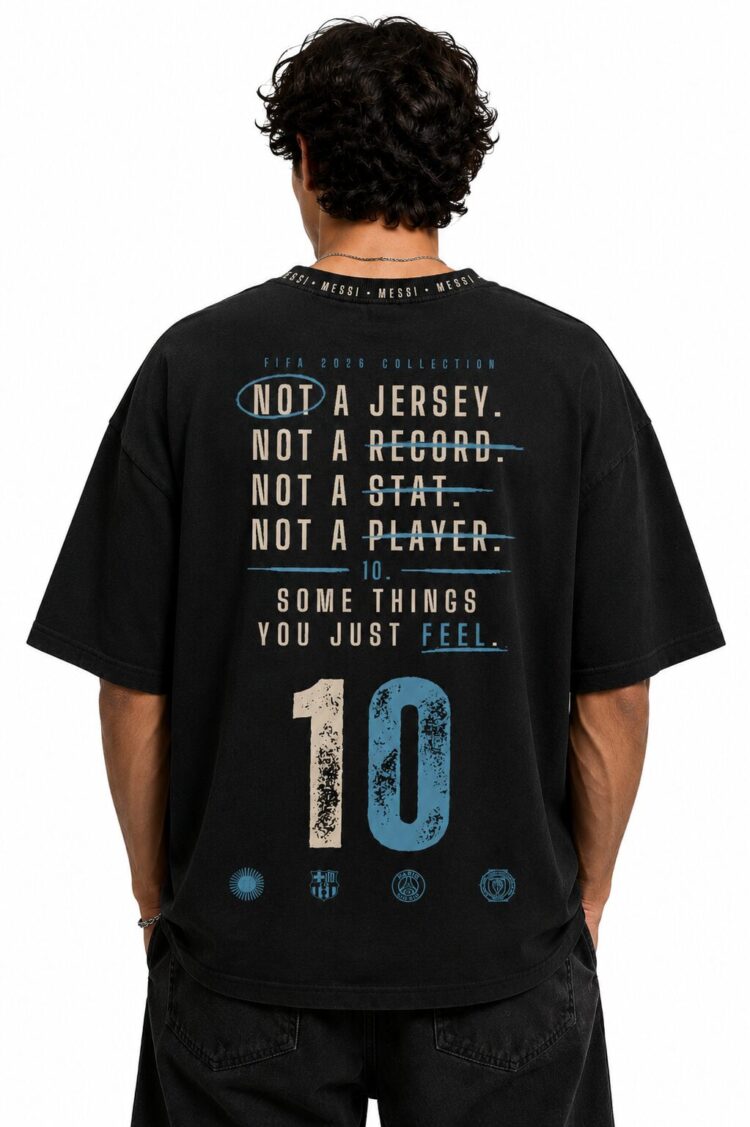 Messi 10 – Some Things You Just Feel-Tee | Dhaga Indian Streetwear