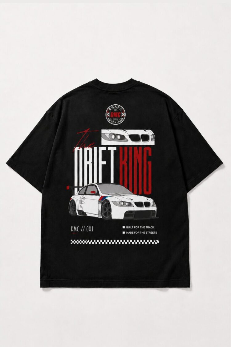 Dhaga Drift King Custom Oversized T-Shirt