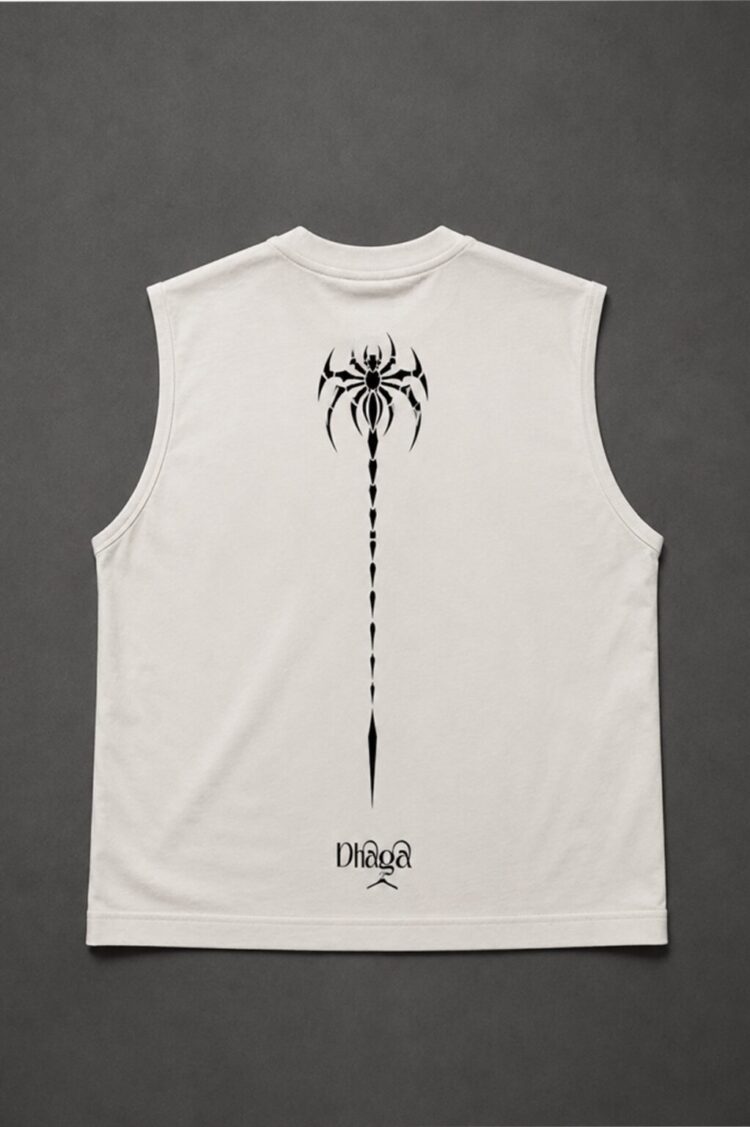 Dhaga Custom Signature Spider Sleeveless Tee